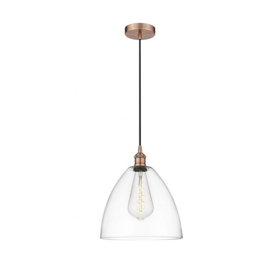 Innovations Lighting - Edison Dome - 1 Light Cord Hung Mini Pendant In
