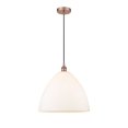 thumbnail image 1 of 616-1P-AC-GBD-161 Innovations Lighting Edison Dome - 1 Light Cord Hung Pendant In Industrial Style-17.75 Inches Tall and 16 Inches Wide-Antique Copper, 1 of 7