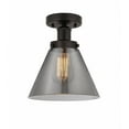 thumbnail image 1 of Innovations Lighting - Cone - 1 Light Semi-Flush Mount In Industrial Style-9.75, 1 of 5