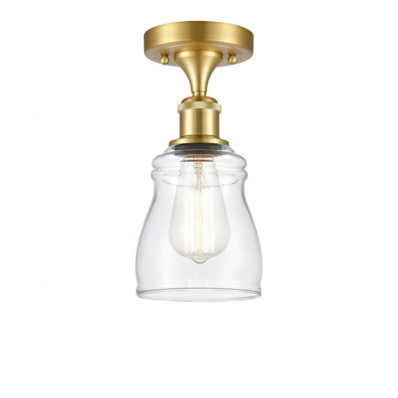 Innovations Lighting - Ellery - 1 Light Semi-Flush Mount In Nautiical Style-13