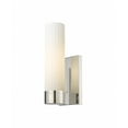 thumbnail image 1 of Innovations Lighting  Empire - 1 Light 11" Wall-Mounted Sconce Polished Nickel/Matte White, 1 of 5