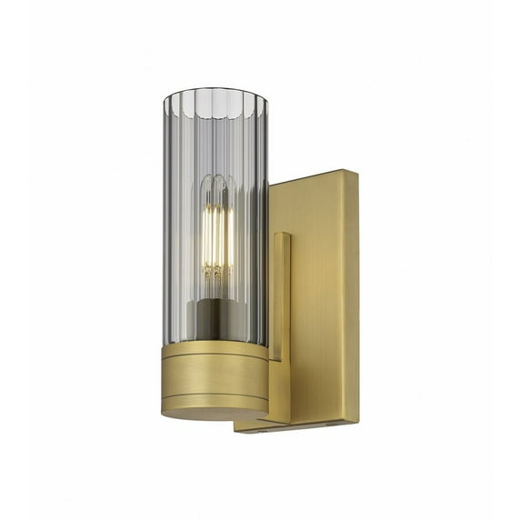 429-1W-BB-G429-8SM Innovations Lighting Empire - 1 Light Wall Sconce In Modern Style-9.5 Inches Tall and 3.13 Inches Wide-Brushed Brass Finish-Light