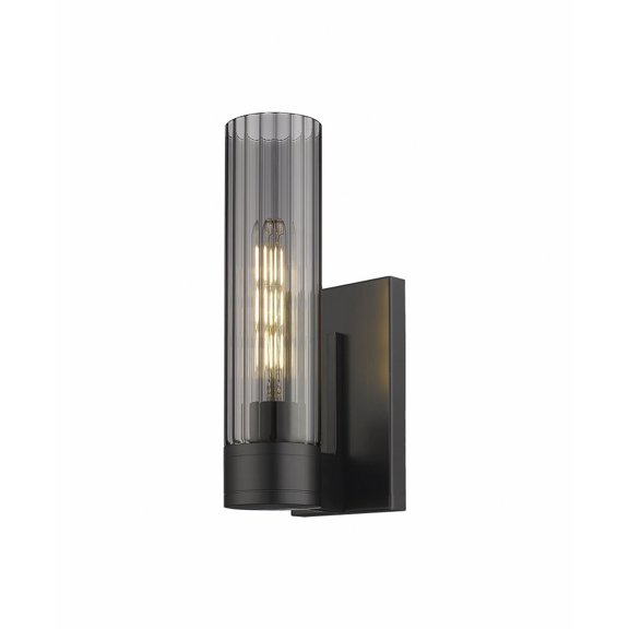 429-1W-BK-G429-11SM Innovations Lighting Empire - 1 Light Wall Sconce In Modern Style-12.63 Inches Tall and 3.13 Inches Wide-Matte Black Finish-Light