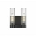 thumbnail image 1 of Innovations Lighting  Empire - 2 Light 11" Wall-Mounted Sconce Clear/Matte Black, 1 of 5