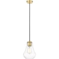 thumbnail image 1 of 490-1P-SG-G572-7 Innovations Lighting Fairfield - 1 Light Mini Pendant In Industrial Style-10.5 Inches Tall and 7 Inches Wide-Satin Gold Finish-Clear, 1 of 1