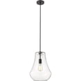 thumbnail image 1 of 491-1P-BK-G572-12 Innovations Lighting Fairfield - 1 Light Mini Pendant In Industrial Style-16 Inches Tall and 11.75 Inches Wide-Matte Black, 1 of 2