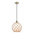 thumbnail image 1 of Innovations Lighting - Farmhouse Rope - 1 Light Cord Hung Mini Pendant In, 1 of 1