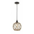 thumbnail image 1 of Innovations Lighting - Farmhouse Rope - 1 Light Cord Hung Mini Pendant In, 1 of 7