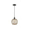 thumbnail image 1 of Innovations Lighting - Farmhouse Rope - 1 Light Cord Hung Mini Pendant In, 1 of 2