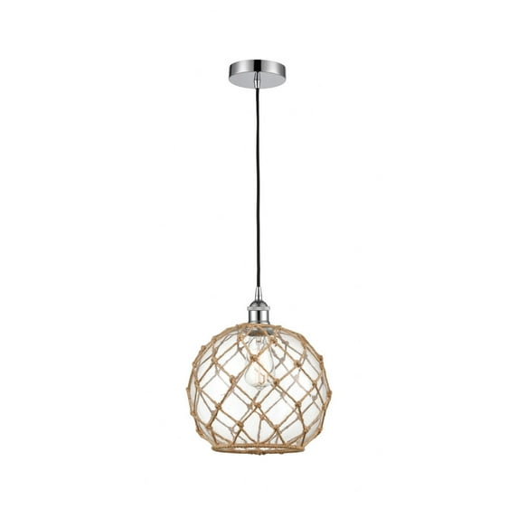 Innovations Lighting - Farmhouse Rope - 1 Light Mini Pendant In Industrial