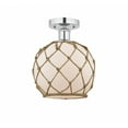 thumbnail image 1 of Innovations Lighting - Farmhouse Rope - 1 Light Semi-Flush Mount In Industrial, 1 of 1