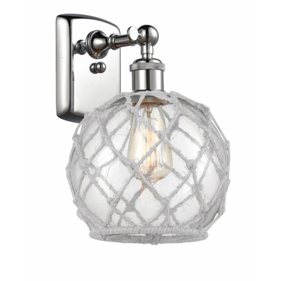 Innovations Lighting - Farmhouse Rope - 1 Light Wall Sconce In Industrial