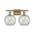 thumbnail image 1 of Innovations Lighting - Farmhouse Rope - 2 Light Bath Vanity In Industrial, 1 of 7