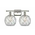 thumbnail image 1 of Innovations Lighting - Farmhouse Rope - 2 Light Bath Vanity In Industrial, 1 of 2