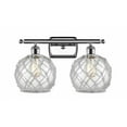 thumbnail image 1 of Innovations Lighting - Farmhouse Rope - 2 Light Bath Vanity In Industrial, 1 of 2
