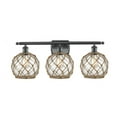 thumbnail image 1 of Innovations Lighting - Farmhouse Rope - 3 Light Bath Vanity In Industrial, 1 of 2