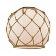 thumbnail image 1 of Innovations Lighting - Farmhouse Rope - 8 Inch Light Glass  White/Brown Rope, 1 of 1