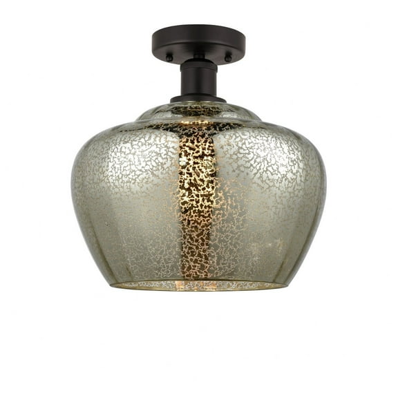 Innovations Lighting - Fenton - 1 Light Flush Mount In Industrial Style-11.5