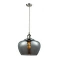 thumbnail image 1 of 516-1S-SN-G93-L Innovations Lighting Fenton - 1 Light Mini Pendant In Industrial Style-11 Inches Tall and 11 Inches Wide-Brushed Satin Nickel, 1 of 7