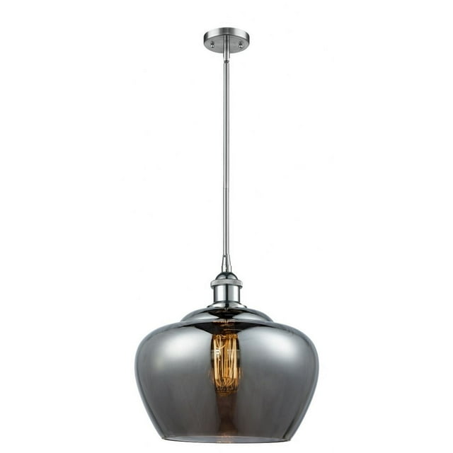 516-1S-PC-G93-L-Innovations Lighting-Fenton - 1 Light Mini Pendant In Industrial Style-11 Inches Tall and 11 Inches Wide-Polished Chrome Finish-Plated