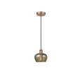 thumbnail image 1 of 616-1P-AC-G96 Innovations Lighting Fenton - 1 Light Mini Pendant In Industrial Style-8.25 Inches Tall and 6.5 Inches Wide-Antique Copper, 1 of 7