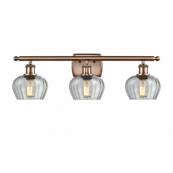 Innovations Lighting - Fenton - 3 Light Bath Vanity In Industrial Style-10.5
