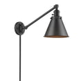 thumbnail image 1 of 237-OB-M13-OB Innovations Lighting Franklin Restoration - 1 Light Appalachian Swing Arm Wall Sconce In TraditionalStyle-12 Inches Tall and 8 Inches, 1 of 6