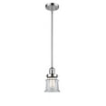 thumbnail image 1 of 201S-PC-G182S Innovations Lighting Canton - 1 Light Stem Hung Mini Pendant In Industrial Style-8.5 Inches Tall and 5.25 Inches Wide-Polished Chrome, 1 of 5