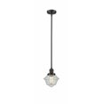 thumbnail image 1 of Innovations Lighting  Franklin Restoration Oxford - 1 Light 8" Stem Hung Mini Pendant Oil Rubbed Bronze/Seedy, 1 of 5