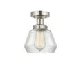 thumbnail image 1 of Innovations Lighting - Fulton - 1 Light Semi-Flush Mount In Industrial, 1 of 1