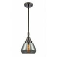 thumbnail image 1 of 447-1S-OB-G173 Innovations Lighting Fulton - 1 Light Stem Hung Mini Pendant In Industrial Style-10.13 Inches Tall and 7 Inches Wide-Oil Rubbed Bronze, 1 of 1