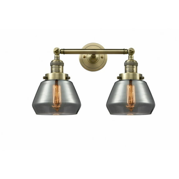 Innovations Lighting - Fulton - 2 Light Bath Vanity In Industrial Style-10