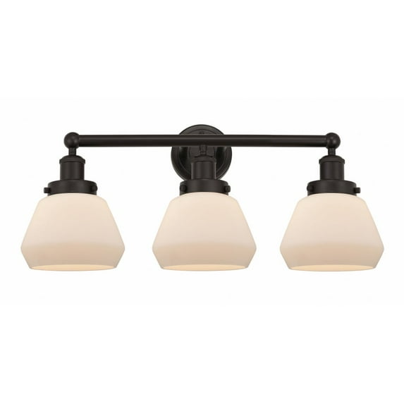 Innovations Lighting - Fulton - 3 Light Bath Vanity In Industrial Style-10
