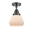 thumbnail image 1 of Innovations Lighting - Fulton - 7 Inch 3.5W 1 LED Flush Mount  Matte Black, 1 of 1