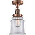 thumbnail image 1 of Innovations Lighting - Fulton-One Light Semi-Flush Mount-6.5 Inches Wide by 11, 1 of 2