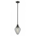 thumbnail image 1 of 201S-OB-G165 Innovations Lighting Geneseo - 1 Light Stem Hung Mini Pendant In Industrial Style-8.5 Inches Tall and 6.5 Inches Wide-Oil Rubbed Bronze, 1 of 3
