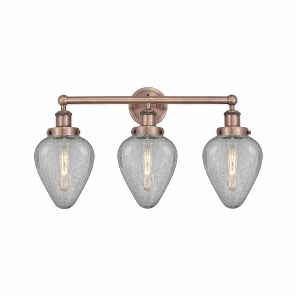 Innovations Lighting - Geneseo - 3 Light Bath Vanity In Industrial Style-11.5