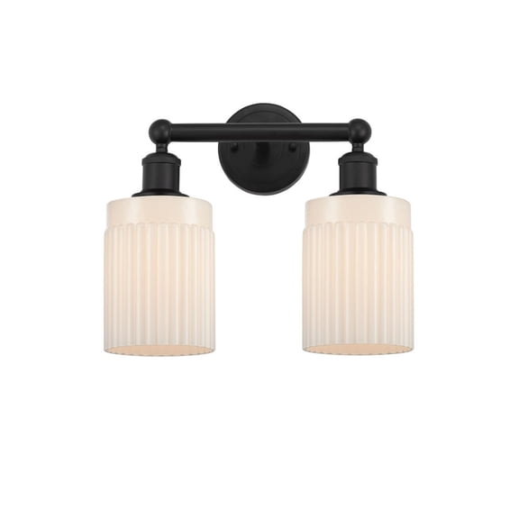 Innovations Lighting - Hadley - 2 Light Bath Vanity In Art Deco Style-11.5