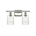 thumbnail image 1 of 516-2W-PN-G342 Innovations Lighting Hadley - 2 Light Bath Vanity In Art Deco Style-9 Inches Tall and 16 Inches Wide-Polished Nickel Finish-Clear Glass, 1 of 6