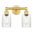 thumbnail image 1 of 616-2W-SG-G342 Innovations Lighting Hadley - 2 Light Bath Vanity In Modern Style-11.5 Inches Tall and 13.5 Inches Wide-Satin Gold Finish-Clear Glass, 1 of 7