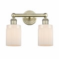 thumbnail image 1 of 616-2W-AB-G341 Innovations Lighting Hadley - 2 Light Bath Vanity In Modern Style-11.5 Inches Tall and 13.5 Inches Wide-Antique Brass Finish-Matte, 1 of 2