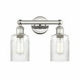 thumbnail image 1 of 616-2W-PN-G342 Innovations Lighting Hadley - 2 Light Bath Vanity In Modern Style-11.5 Inches Tall and 13.5 Inches Wide-Polished Nickel Finish-Clear, 1 of 7