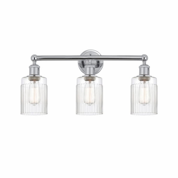 Innovations Lighting - Hadley - 3 Light Bath Vanity In Art Deco Style-11.5