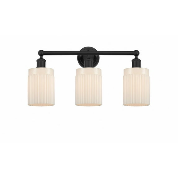 Innovations Lighting - Hadley - 3 Light Bath Vanity In Art Deco Style-11.5