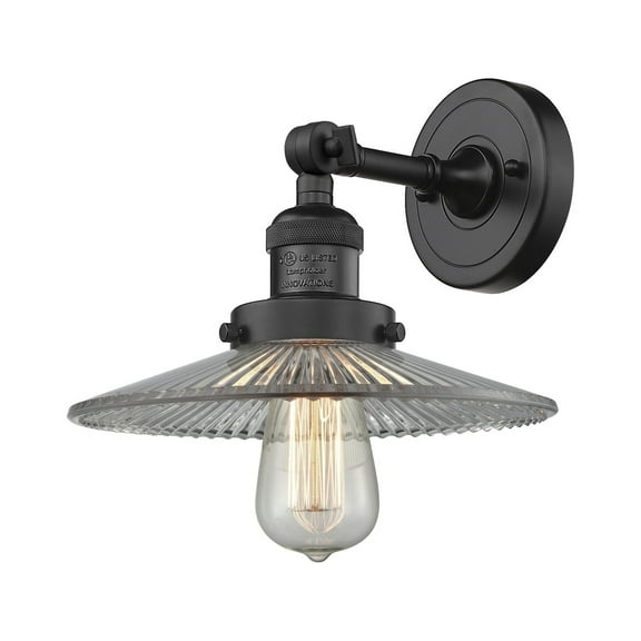Innovations Lighting Halophane 1 Light Adjustable Sconce matte black