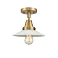 thumbnail image 1 of Innovations Lighting - Halophane-1 Light Flush Mount in Industrial Style, 1 of 1