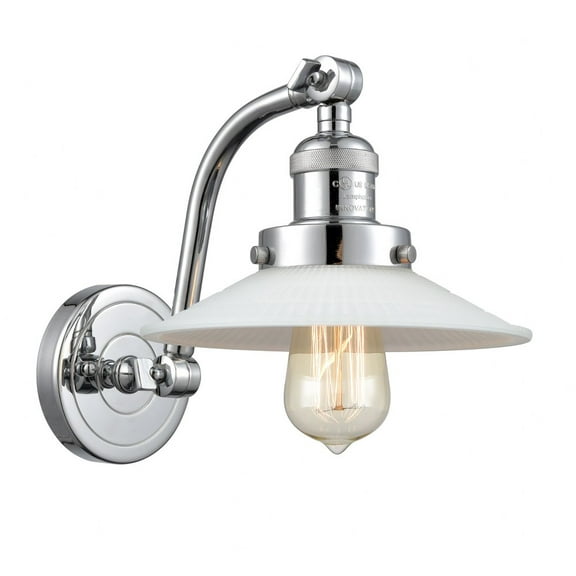 Innovations Lighting - Halophane - 1 Light Wall Sconce In Industrial Style-11.5