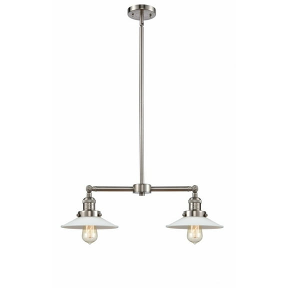 Innovations Lighting - Halophane-2 Light Chandelier in Traditional Style-21