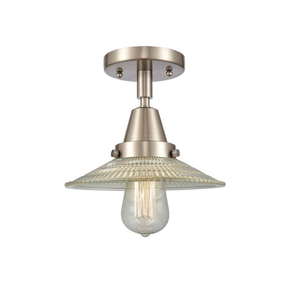 Innovations Lighting - Halophane - 8.5 Inch 3.5W 1 LED Flush Mount Brushed