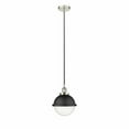 thumbnail image 1 of Innovations Lighting  Hampden - 1 Light 9" Cord Hung Mini Pendant Polished Nickel/Seedy, 1 of 5